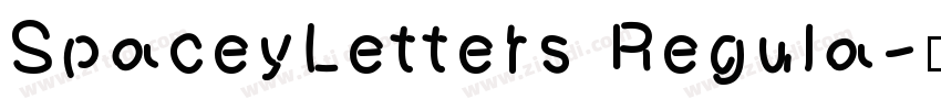 SpaceyLetters Regula字体转换